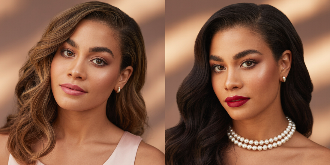 maquillaje de día vs maquillaje de noche