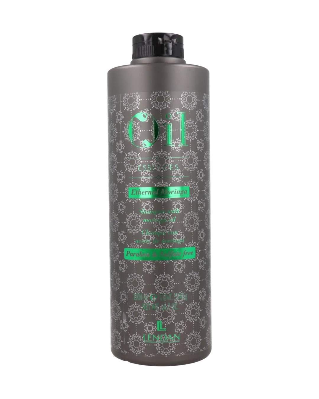 LENDAN - Ethernal Moringa Champú Reparador Antiedad 1000 ml - Cabello Castigado y Poroso - con Aceite de Moringa - Limpieza Suave, Hidrata y Repara - sin Sulfatos ni Parabenos