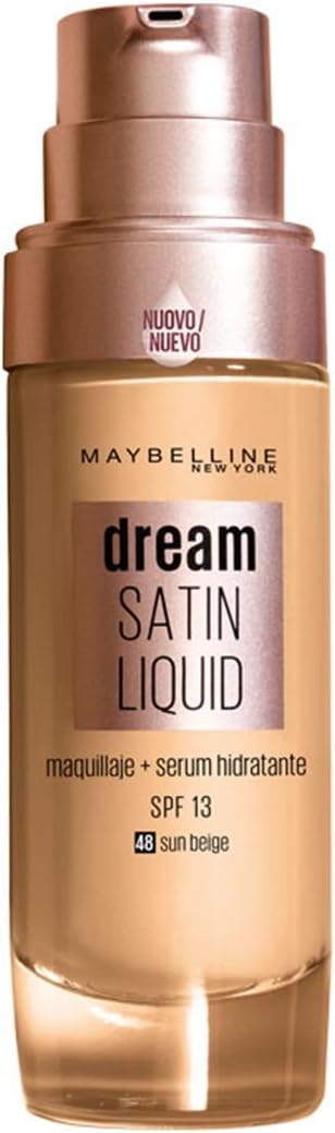 Maybelline New York Dream Satin Foundation Maquillaje Fluido