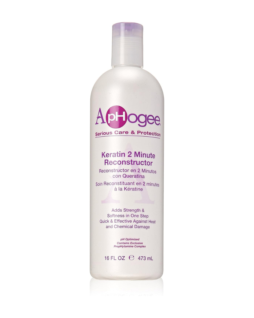 ApHogee Keratin 2 Minute Reconstructor – Tratamiento Reconstrutor de 16 oz (aprox. 454 g)