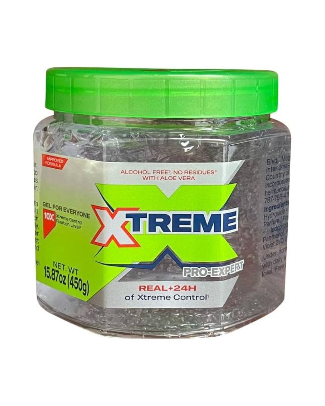 Wetline Xtreme Professional Gel de estilismo para línea húmeda de agarre extra, 15.72 onzas