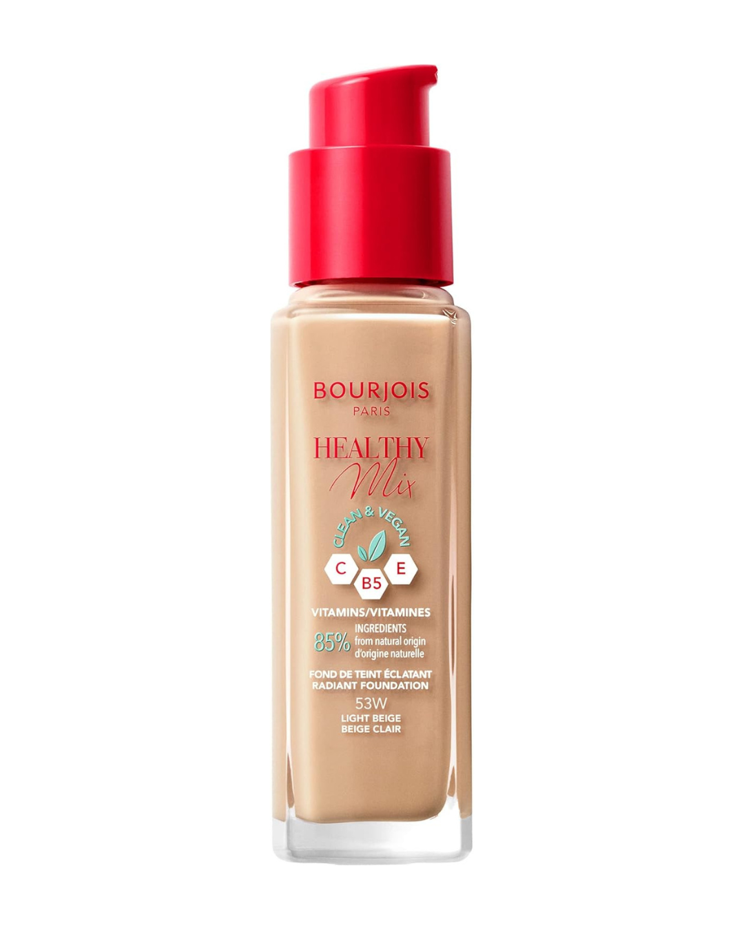 Bourjois - Healthy Mix Clean Foundation Base de maquillaje 30ml
