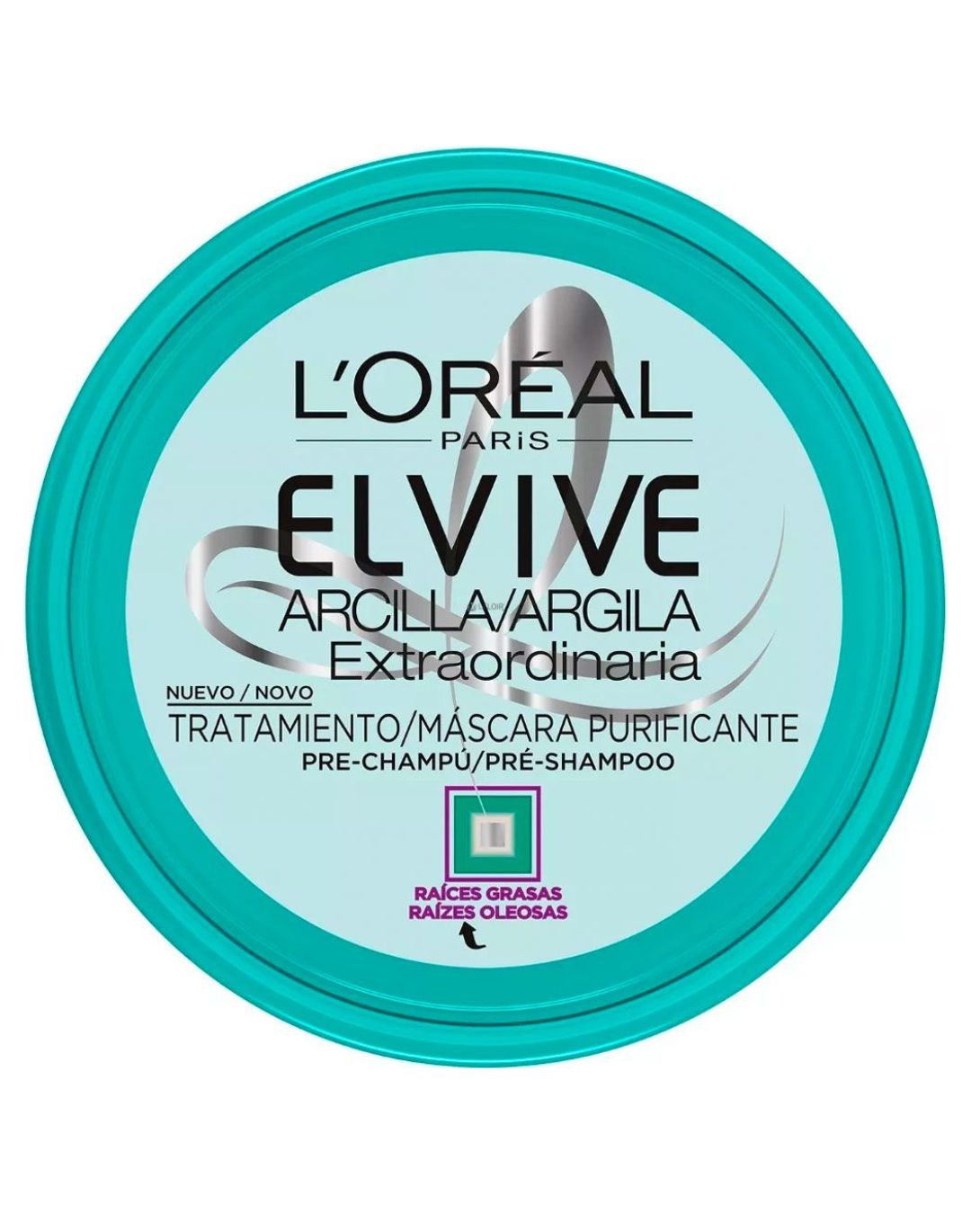 Elvive Arcilla Purificante Pre Shampoo X 150ml