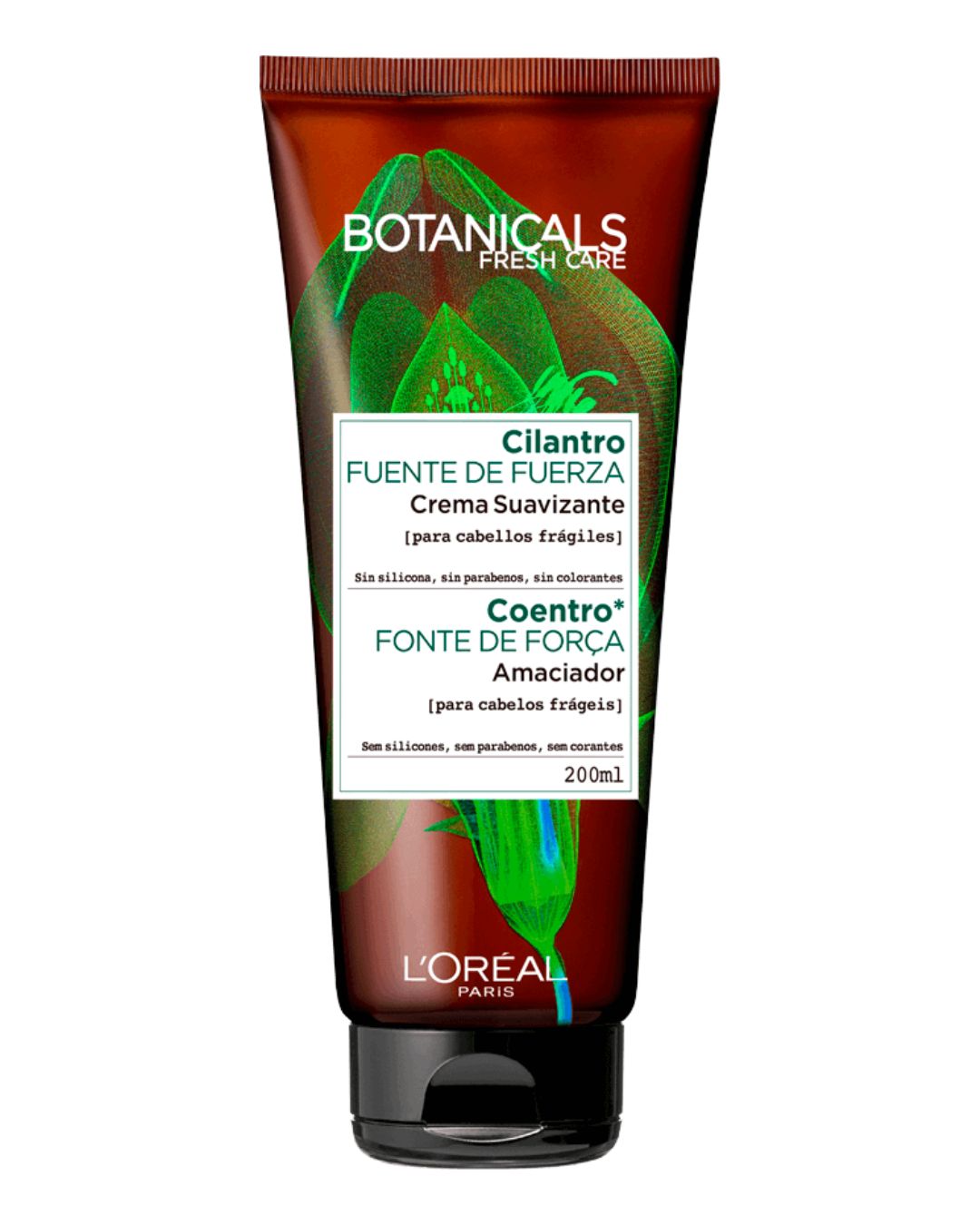 Crema suavizante remedio de brillo cilantro - Botanicals