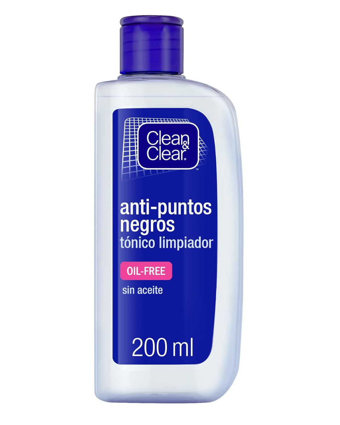 Clean & Clear Tónico facial limpiador anti puntos negros e impurezas