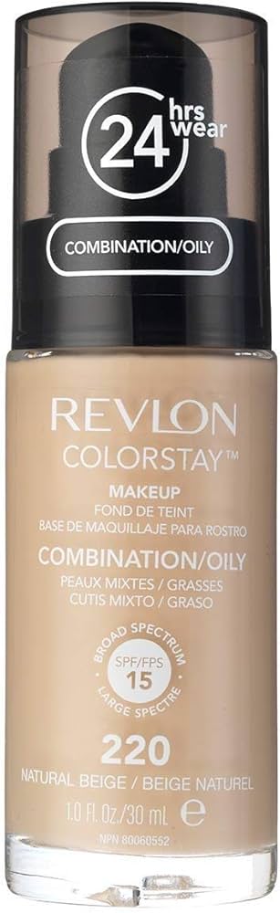 Revlon – Base de Maquillaje Makeup ColorStay dispensador Piel Mixta/Grasa