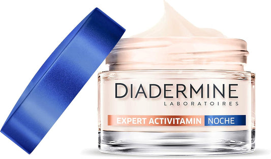 Diadermine Expert Activitamin - Crema Revitalizante Noche, 50 ml