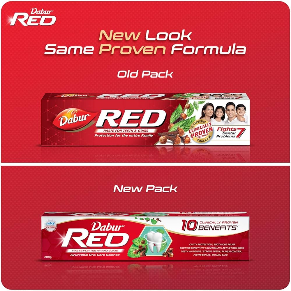 Dabur Red Paste – Pasta Dental Ayurvédica 100 g