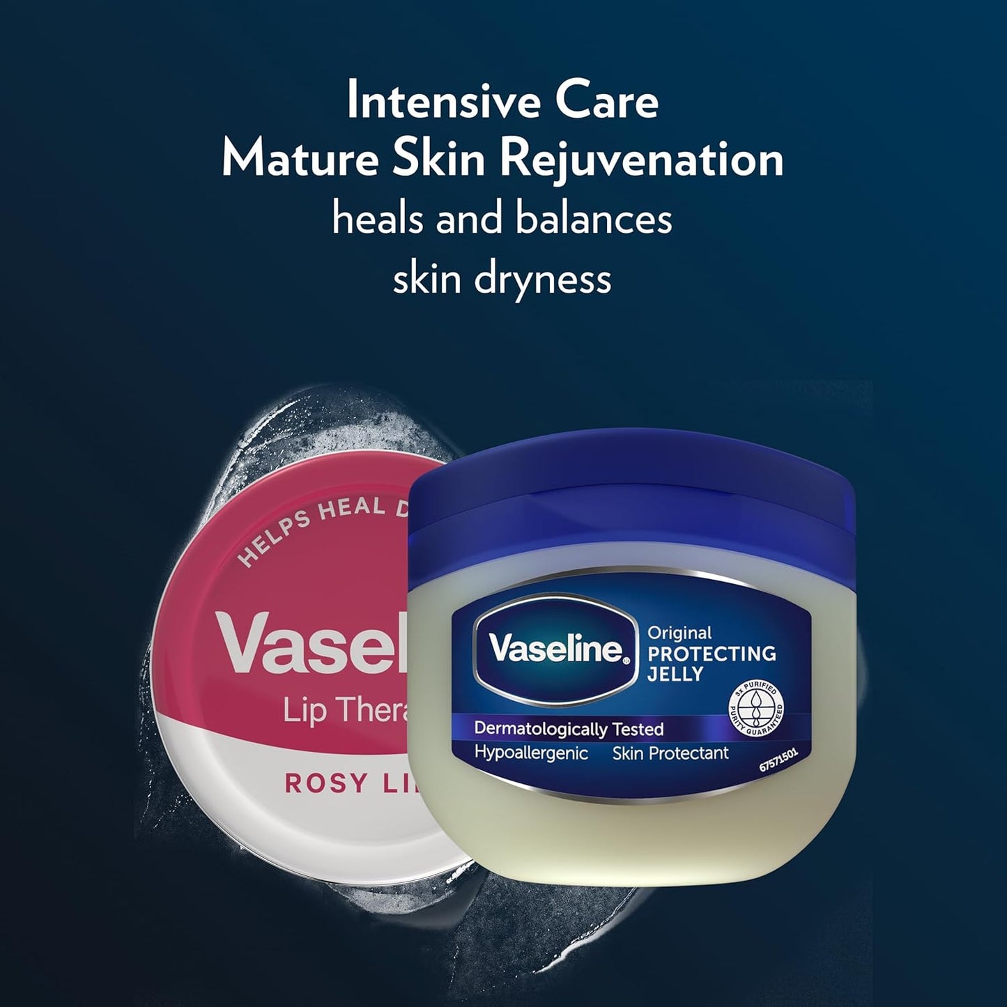 Vaselina Petroleum Jelly pura original, 50 ml