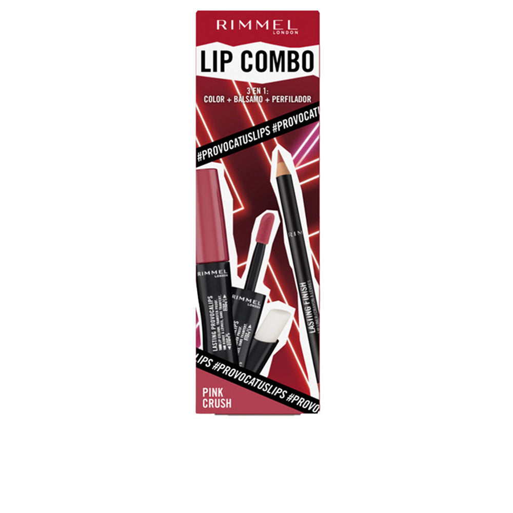 RIMMEL LONDON - Maquillaje - LIP COMBO PROVOCALIPS LOTE