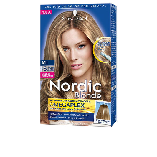 SCHWARZKOPF MASS MARKET - Cabello - NORDIC BLONDE / (2 opciones)