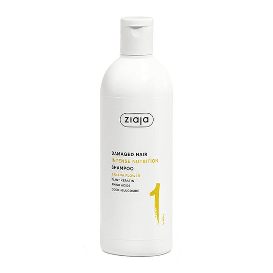 ZIAJA - Cabello - PLANT ESSENTIALS champú nutritivo de Flor de Banana 400 ml