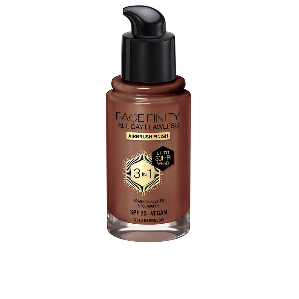 MAX FACTOR - Maquillaje - FACEFINITY ALL DAY FLAWLESS 3 IN 1 / (24 opciones)
