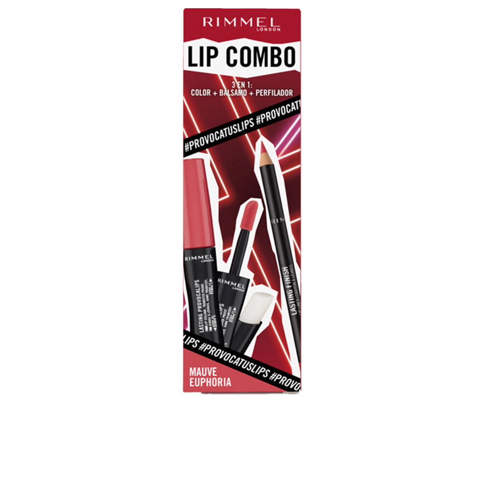 RIMMEL LONDON - Maquillaje - LIP COMBO PROVOCALIPS LOTE