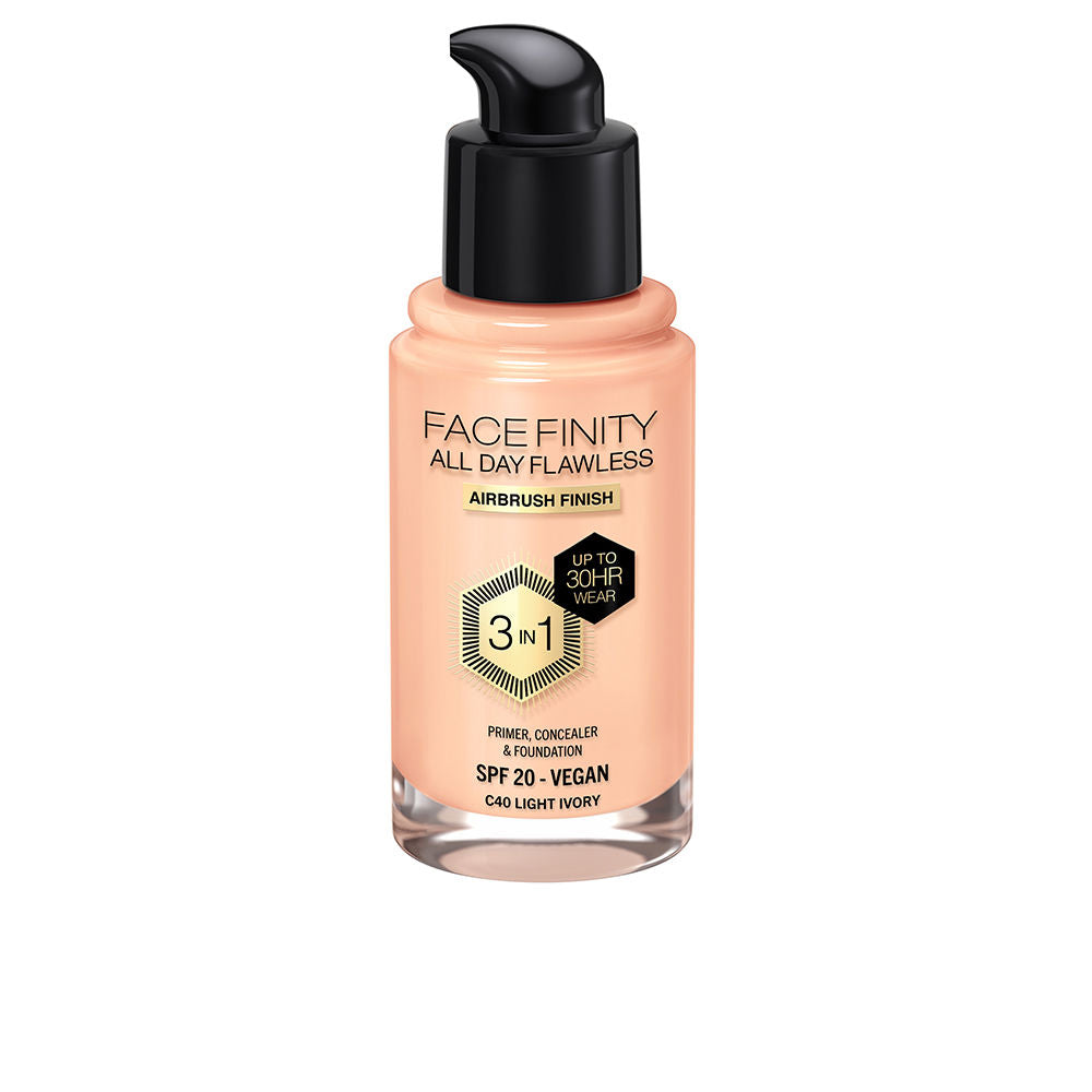 MAX FACTOR - Maquillaje - FACEFINITY ALL DAY FLAWLESS 3 IN 1 / (24 opciones)