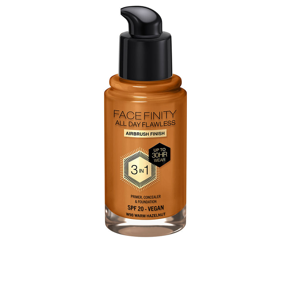 MAX FACTOR - Maquillaje - FACEFINITY ALL DAY FLAWLESS 3 IN 1 / (24 opciones)
