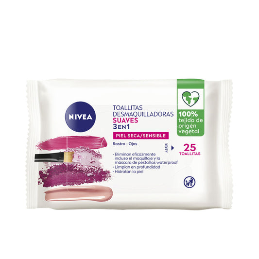 NIVEA - Cosmética Facial - TOALLITAS DESMAQUILLADORAS / (2 opciones)
