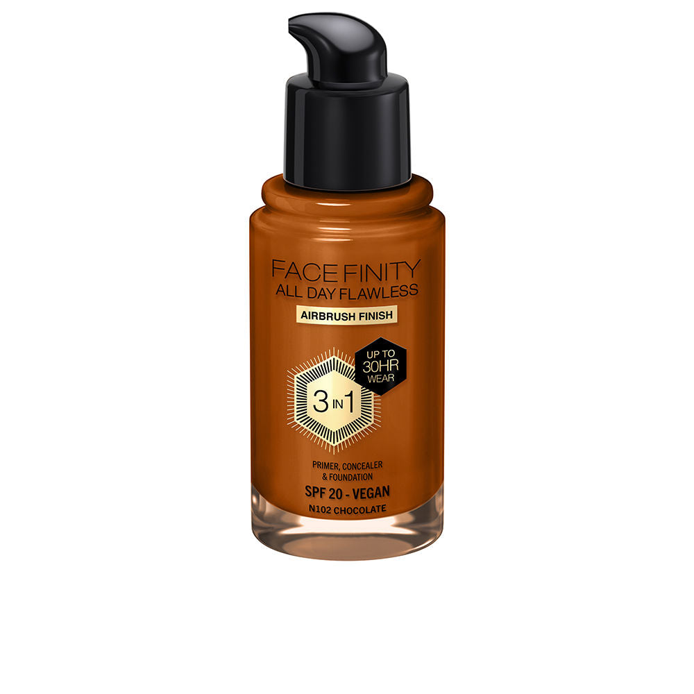 MAX FACTOR - Maquillaje - FACEFINITY ALL DAY FLAWLESS 3 IN 1 / (24 opciones)
