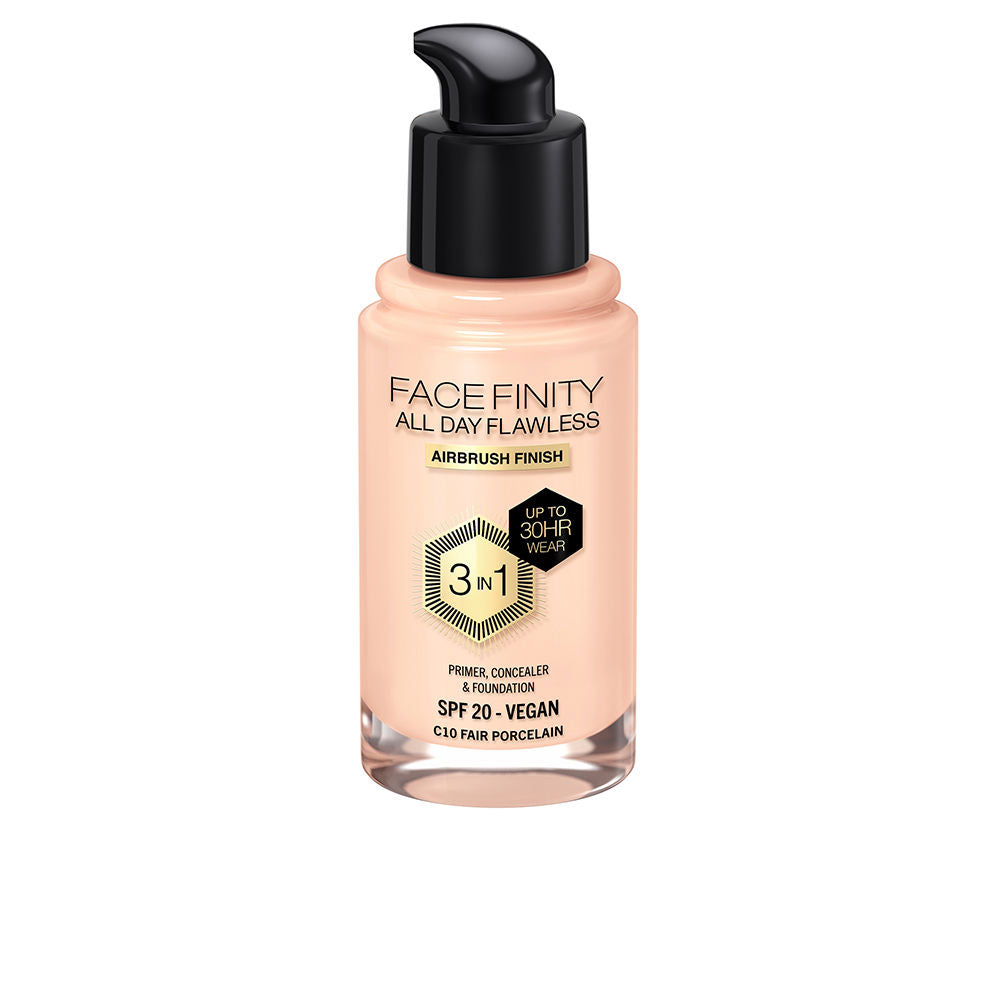 MAX FACTOR - Maquillaje - FACEFINITY ALL DAY FLAWLESS 3 IN 1 / (24 opciones)