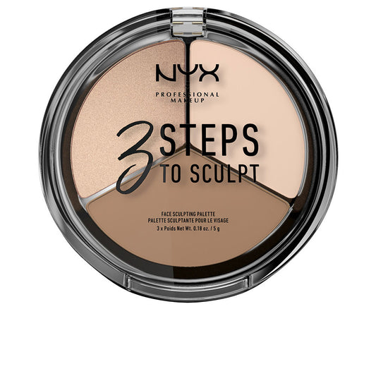 NYX PROFESSIONAL MAKE UP - Maquillaje - 3 STEPS TO SCULPT / (2 opciones)