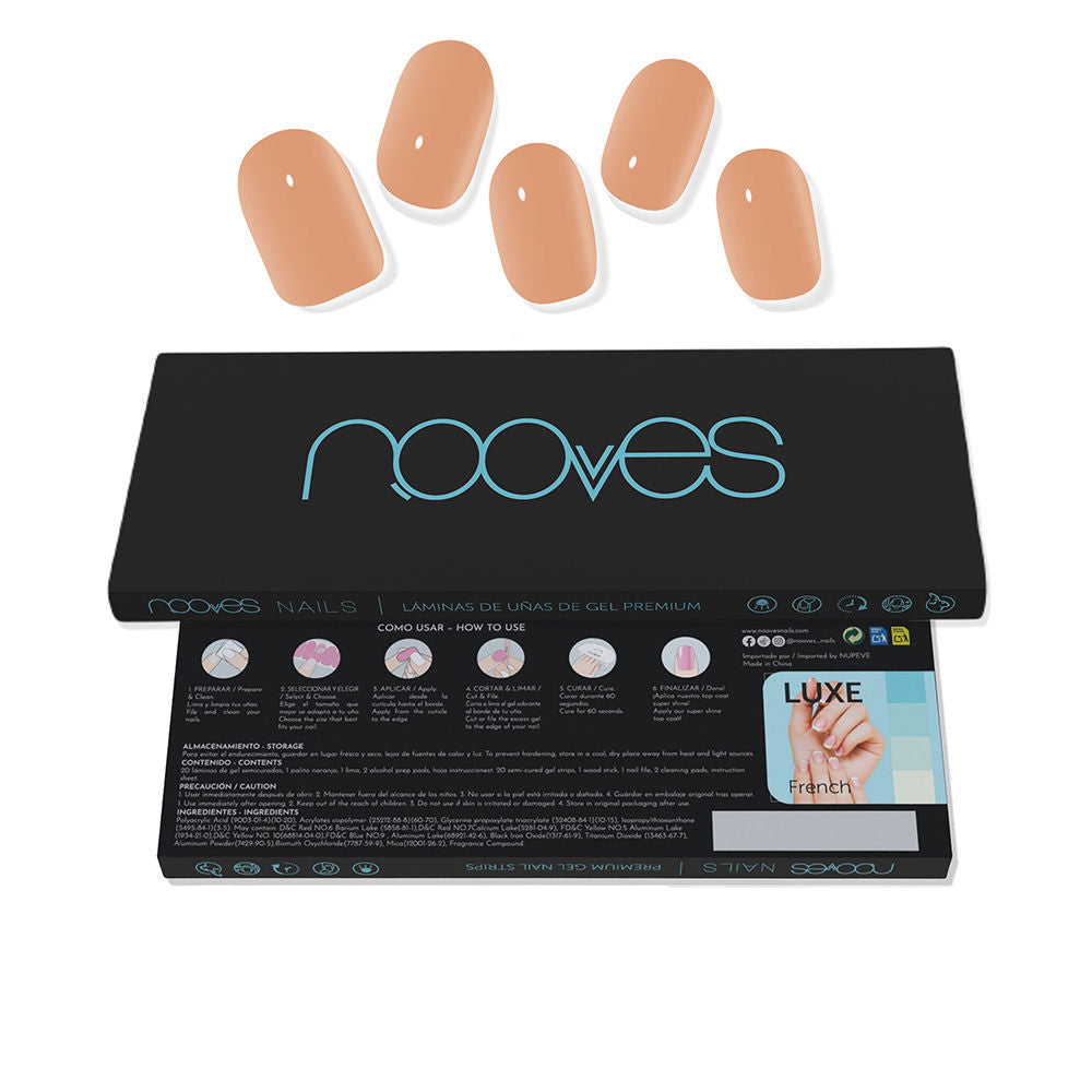 NOOVES - Maquillaje - LÁMINAS DE UÑAS DE GEL / (28 opciones)