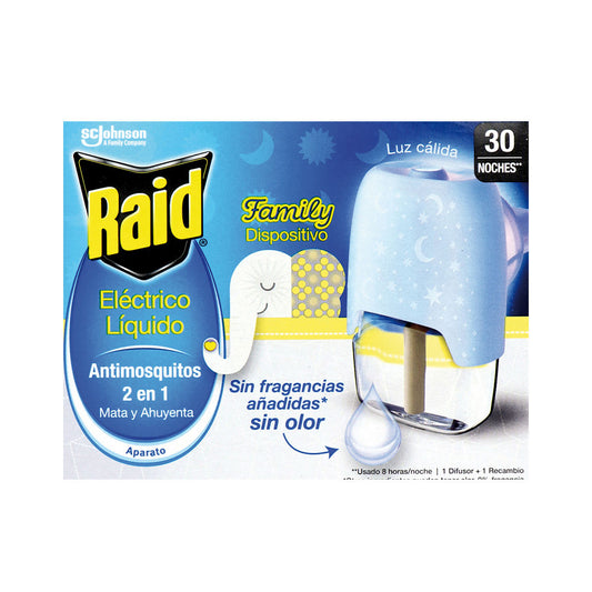 RAID - Hogar - PROTECCION ANTIMOSQUITOS / (7 opciones)