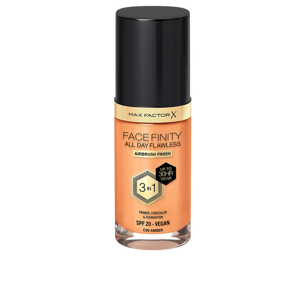 MAX FACTOR - Maquillaje - FACEFINITY ALL DAY FLAWLESS 3 IN 1 / (24 opciones)