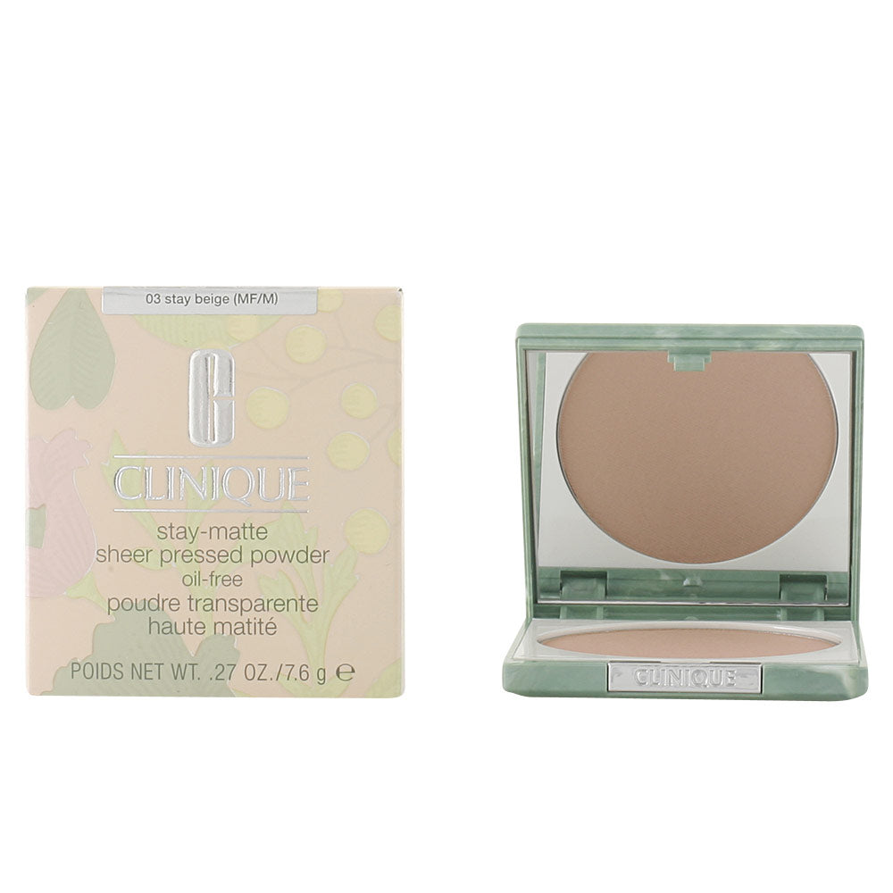 CLINIQUE - Maquillaje - STAY MATTE SHEER / (3 opciones)