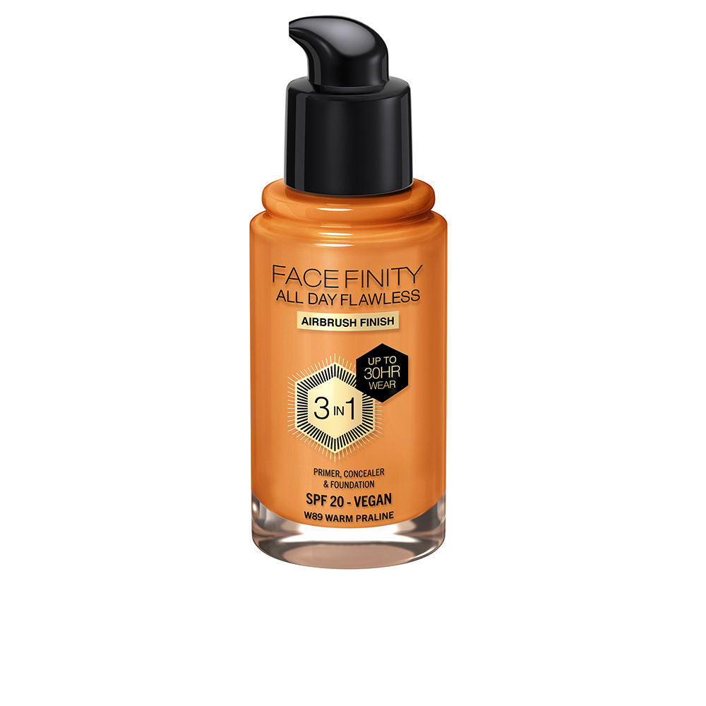 MAX FACTOR - Maquillaje - FACEFINITY ALL DAY FLAWLESS 3 IN 1 / (24 opciones)