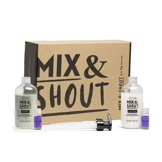 MIX & SHOUT - Cabello - RUTINA / (5 opciones)