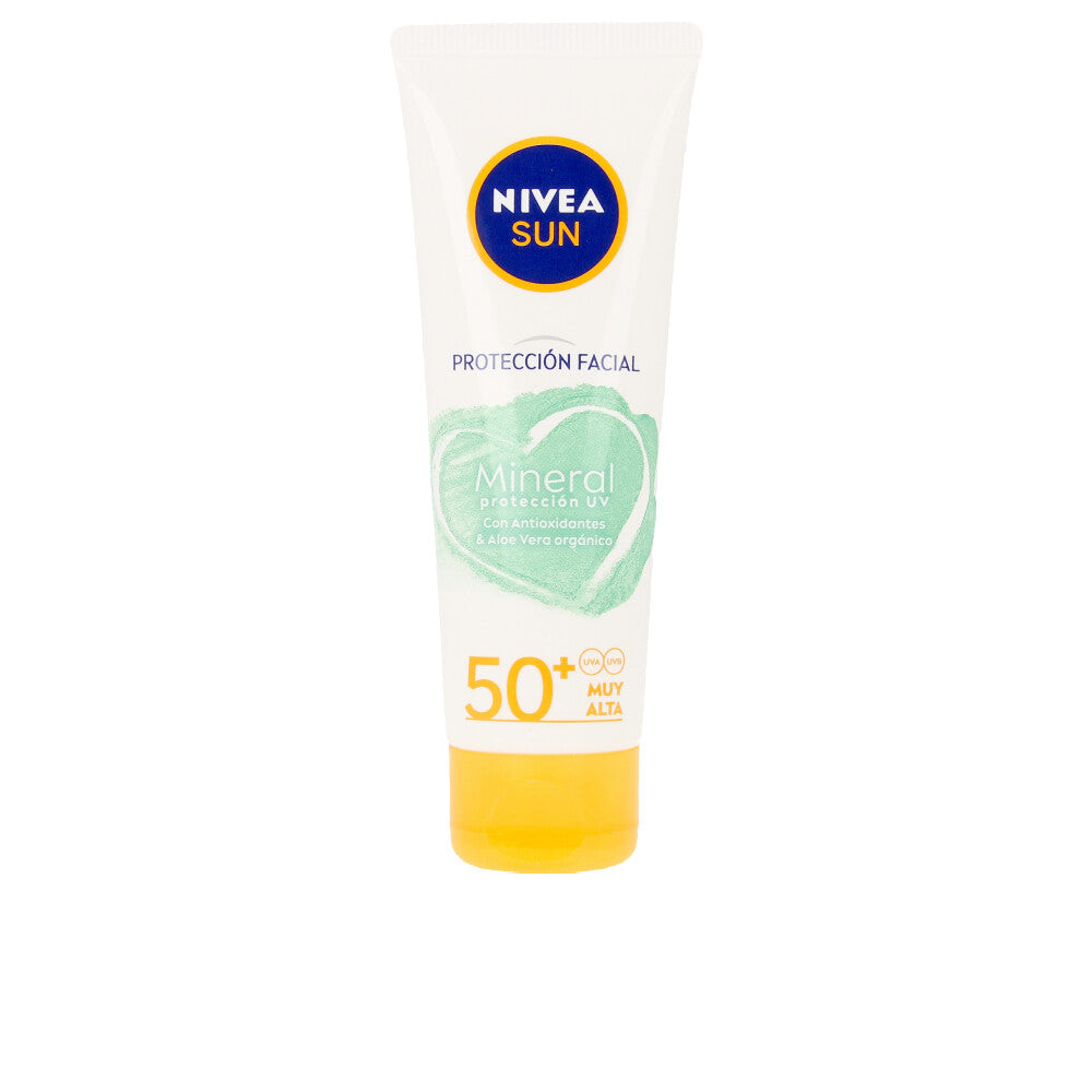 NIVEA - Solar - SUN FACIAL MINERAL protección UV SPF50+ 50 ml