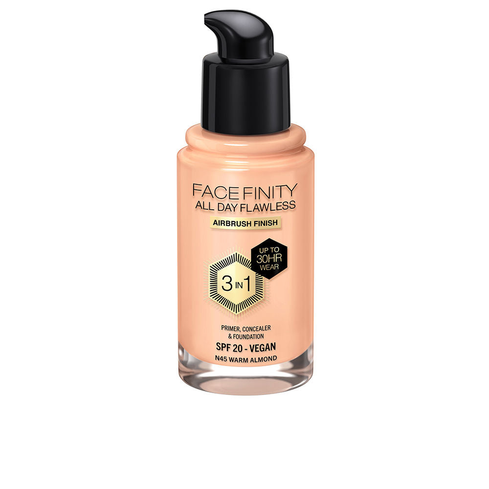 MAX FACTOR - Maquillaje - FACEFINITY ALL DAY FLAWLESS 3 IN 1 / (24 opciones)