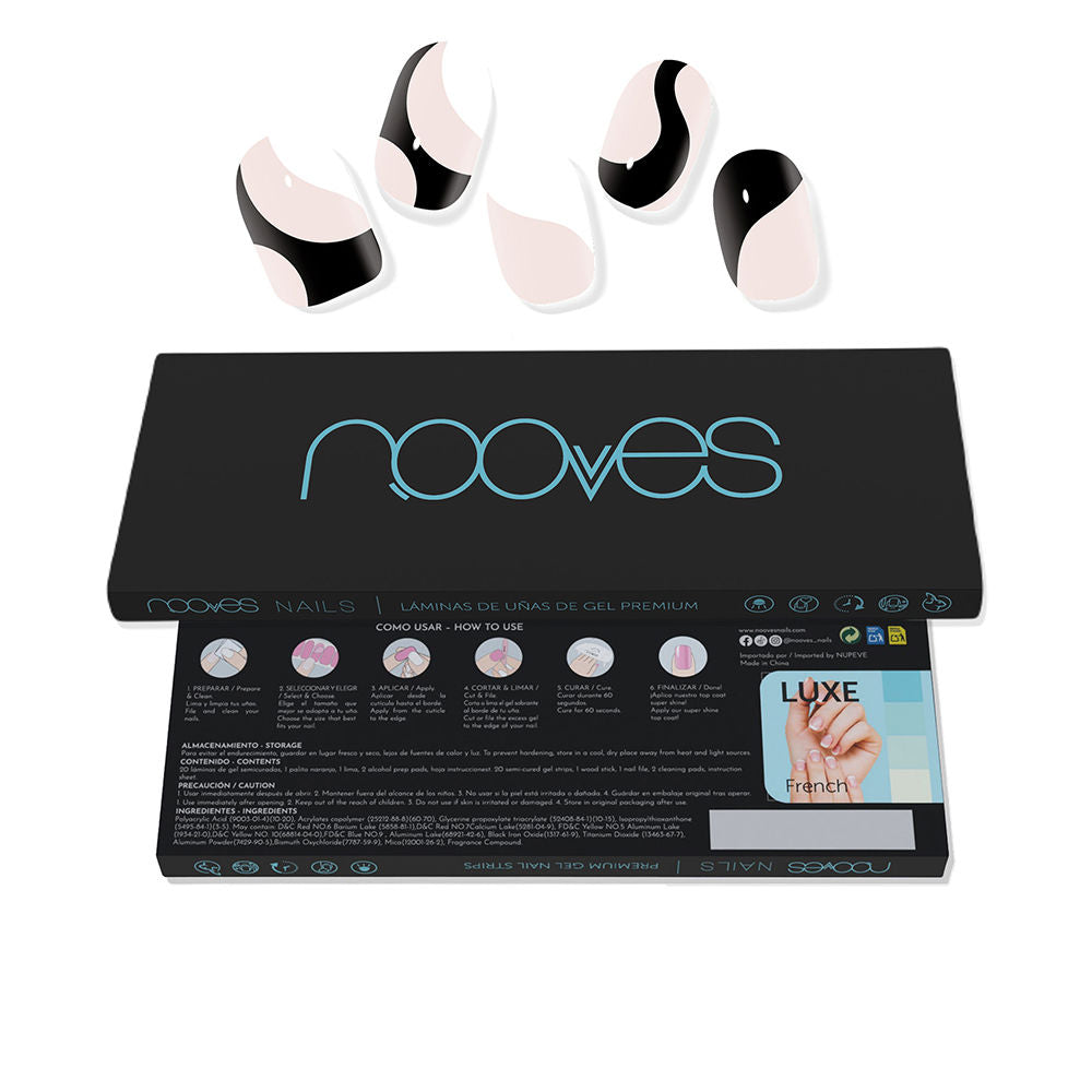 NOOVES - Maquillaje - LÁMINAS DE UÑAS DE GEL / (28 opciones)