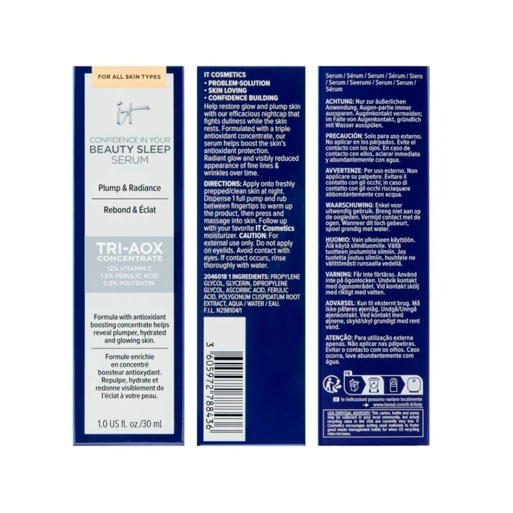 IT COSMETICS - Cosmética Facial - CONFIDENCE / (6 opciones)
