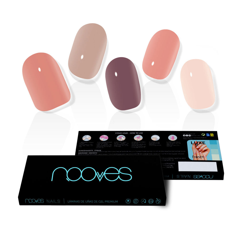 NOOVES - Maquillaje - LÁMINAS DE UÑAS DE GEL / (28 opciones)
