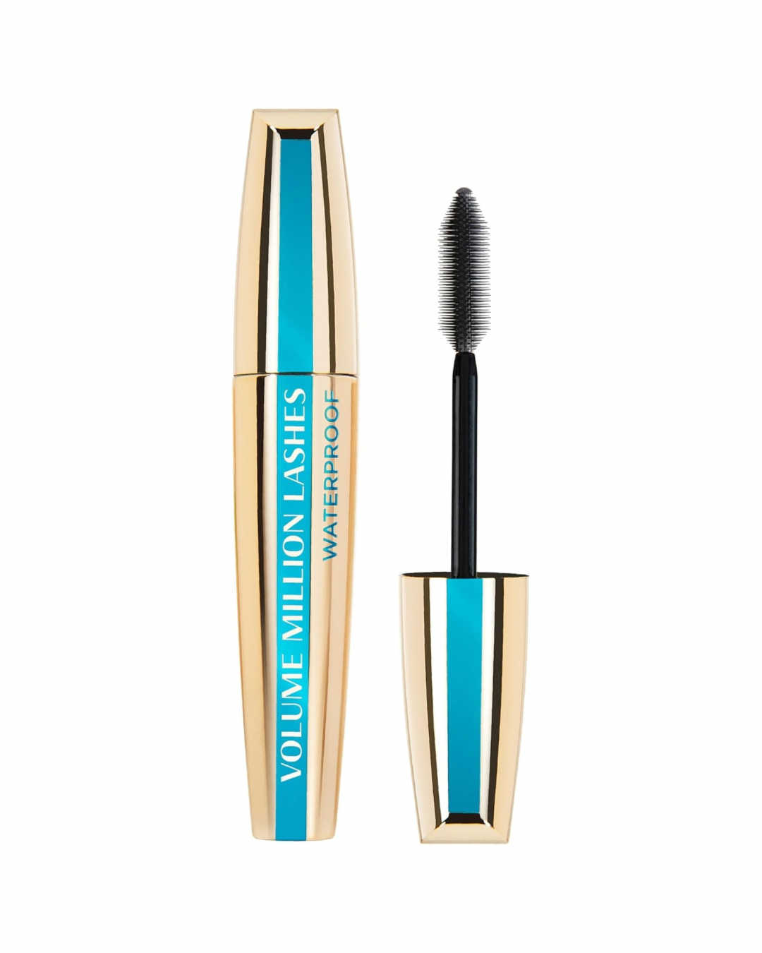 L'ORÉAL PARIS - Volume Million Lashes Máscara de Pestañas Waterproof 9,4 ml - Efecto Millón de Pestañas y Volumen Definido - con Aceite de Camelia y Orquídea Negra - Resistente al Agua y sin Grumos