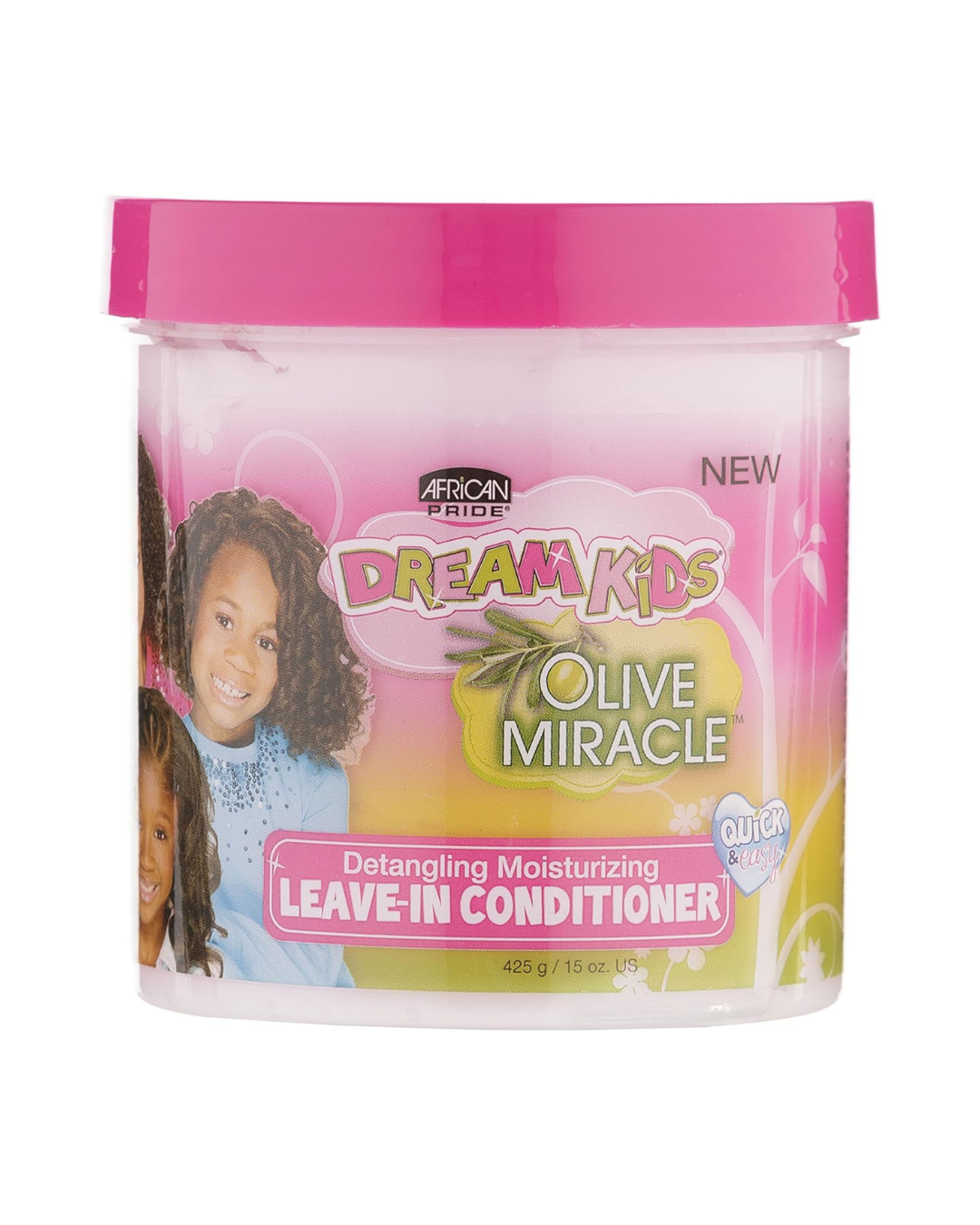 Dream Kids – Acondicionador Hidratante Desenredador Leave-In (425 g) | Desenreda sin tirones, hidrata y ayuda a reducir la rotura