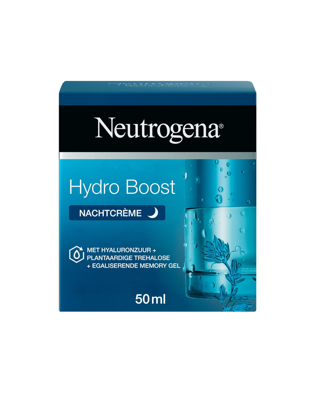 Neutrogena Hydro Boost Crema de Noche Hidratante sin Aceite para Todo Tipo de Piel 50 ml