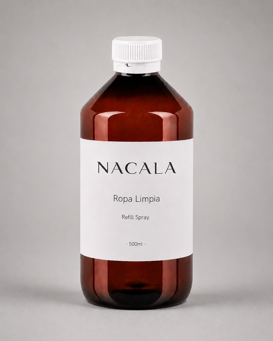 Ambientador Spray Ropa Limpia NACALA 300ml | 500-1.000 pulverizaciones | Aroma a ropa recién lavada para hogar, hoteles, clínicas y oficinas