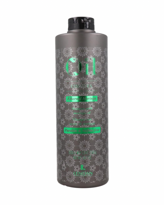 LENDAN - Ethernal Moringa Champú Reparador Antiedad 1000 ml - Cabello Castigado y Poroso - con Aceite de Moringa - Limpieza Suave, Hidrata y Repara - sin Sulfatos ni Parabenos