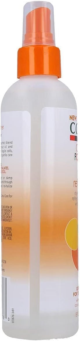Cantu Kids Care Curl Refresher Spray (236 ml) - Spray refrescante para rizos infantiles: hidratación ligera, definición y menos enredos