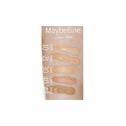 Maybelline New York Dream Velvet Base de Maquillaje