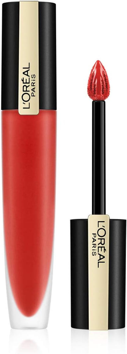 L’Oréal Paris Rouge Signature Liquid Lipstick - Pintalabios líquido mate Permanente