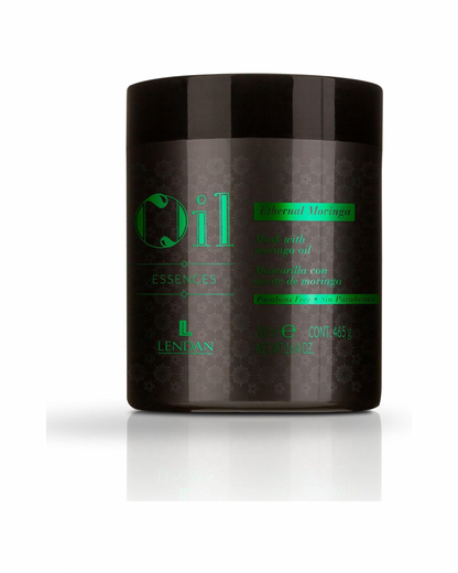 LENDAN - Ethernal Moringa Mascarilla Hidratante y Reparadora con Aceite de Moringa 500 ml - Nutre y Fortalece el Cabello Castigado - Efecto Antiedad