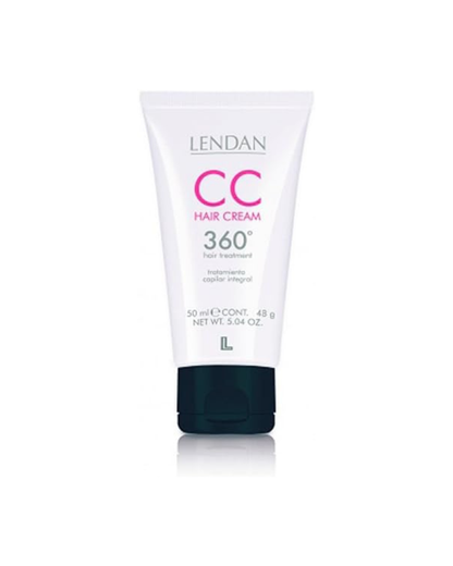 LENDAN - CC Hair Cream 360º Acondicionador sin Aclarado 50ml y 200ml - Tratamiento Capilar 10 en 1 - con Seda, Trigo y Queratina Hidrolizadas - Protector Térmico y del Color