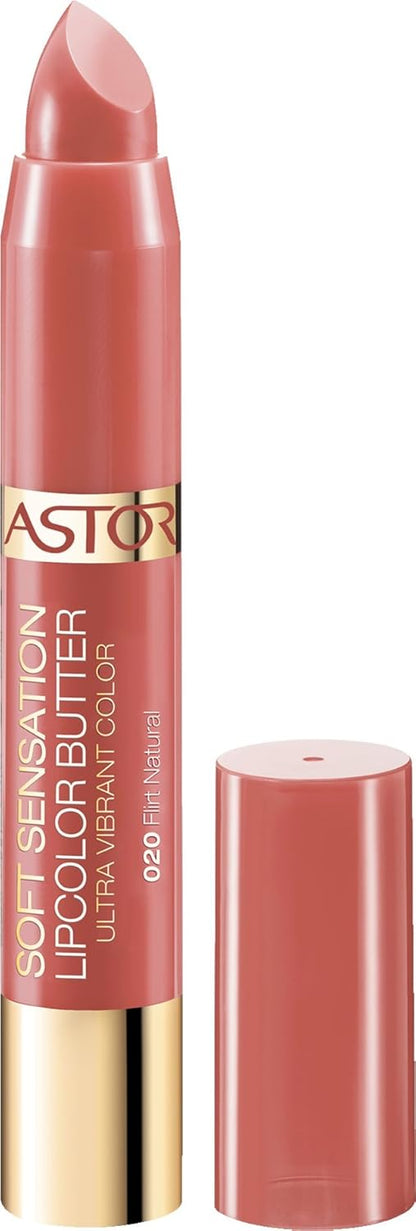 Astor - Soft Sensation Lipcolor Butter – Barra de Labios Hidratante, Brillo y Color 3 en 1