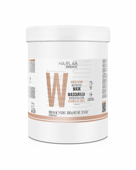 Salerm Mascarilla Nutritiva con Germen de Trigo Hidratación Profunda para Cabello Seco y Dañado 1000 ml
