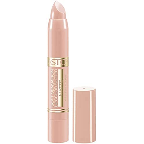 Astor - Soft Sensation Lipcolor Butter Mate – Barra de Labios Hidratante, Mate y Color 3 en 1