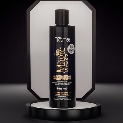 TAHE - Magic Rizos Champú Hidratante Low Poo Uso Frecuente 300 ml - Limpia y Revitaliza el Rizo sin Resecar - Método Curly, Rizados y Ondulados