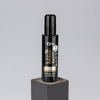 TAHE - Magic Rizos Sérum Capilar Reestructurante Antiencrespamiento 100 ml - Elimina el Frizz y Sella las Puntas Abiertas - Método Curly, Sin Peso